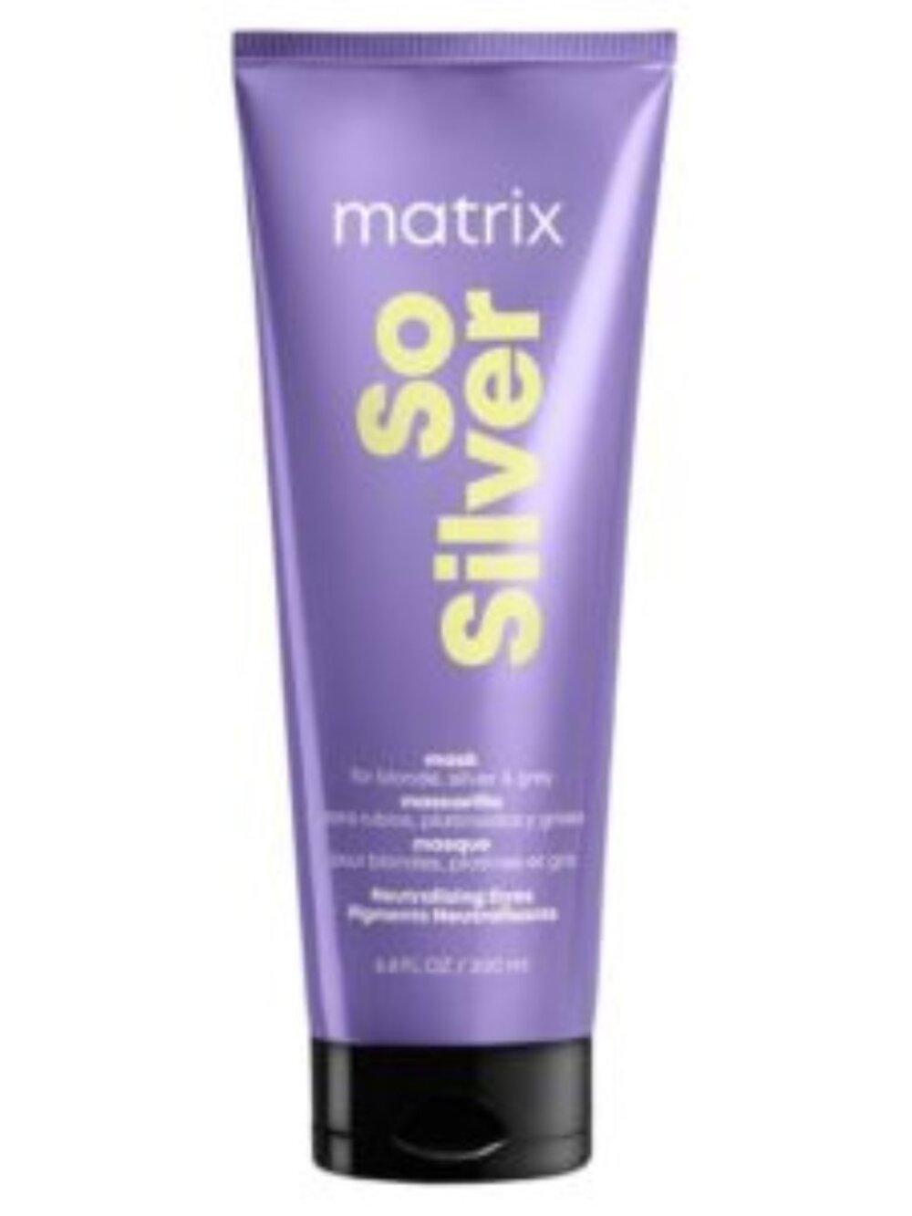 Matrix So Silver Power Mask 6.8 Oz for blond, silver ,grey hair.